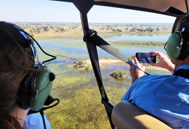 Witness Kenya's spectacular scenery and wildlife on an exhilarating and unforgettable helicopter safari that soars over Mount Kenya and Lake Turkana.