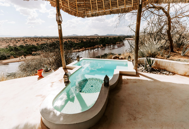 Kenya, which is often considered the quintessential safari destination, has superbly comfortable eco-friendly camps and lodges.