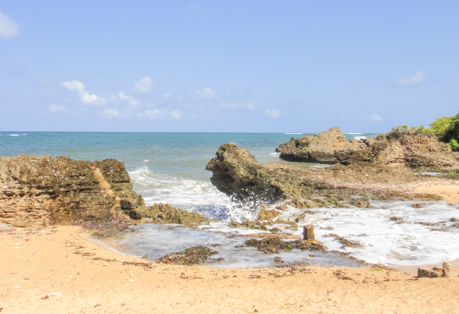The Vasco da Gama Pillar is one of Malindi's most iconic landmarks, standing proudly along the coastline as a reminder of early maritime history.