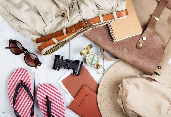 You'll need a mixture of lightweight clothing that you can layer up or down