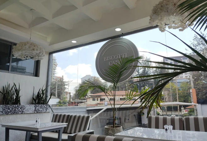 Biscotti Cafe is a cute little cafe that is very inviting from aesthetics alone. Biscotti Cafe is a cute little cafe that is very inviting from aesthetics alone.