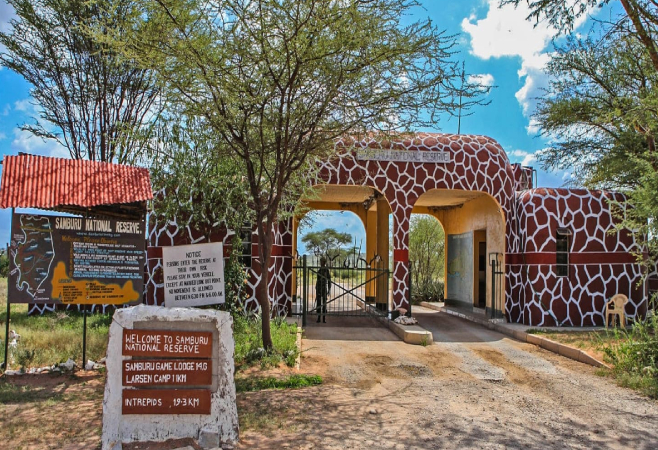 Entry and exit gates of Samburu national reserve are well distributed at most of the convenient and popular places leading the reserve