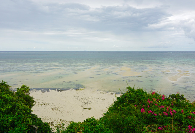 At the beach you can start by taking a refreshing swim in the calm, clear waters